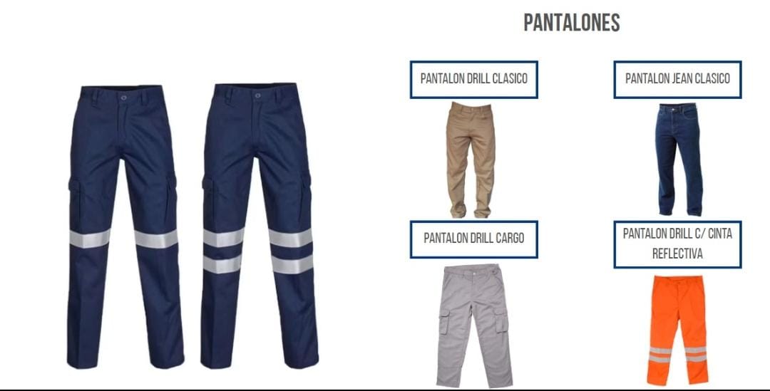 Pantalones para uniformes