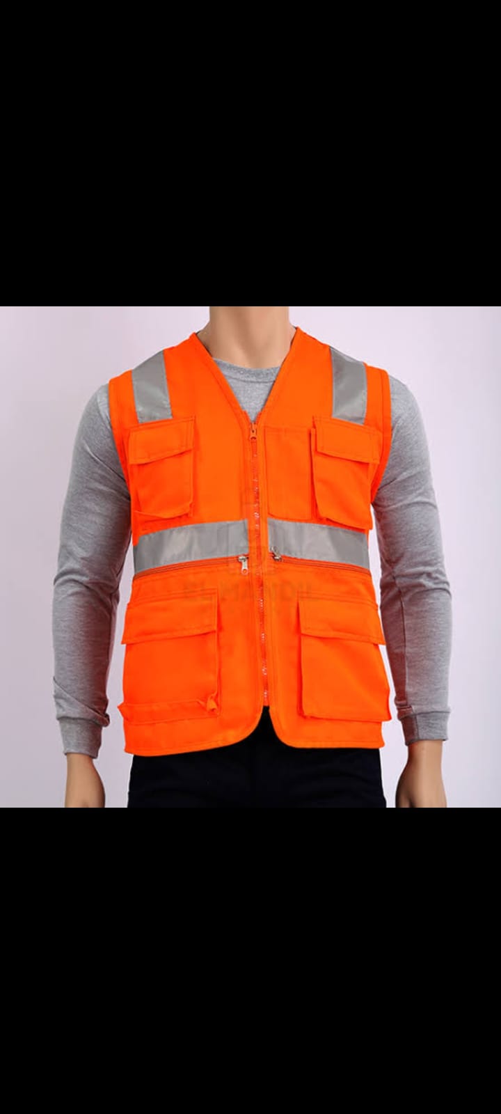 Chaleco naranja reflectivo